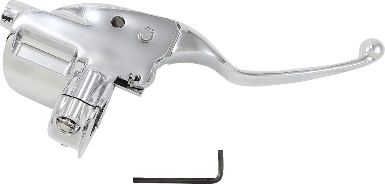 Drag Specialties Clutch Master Cylinder Assembly Chrome Harley Touring - Click Image to Close