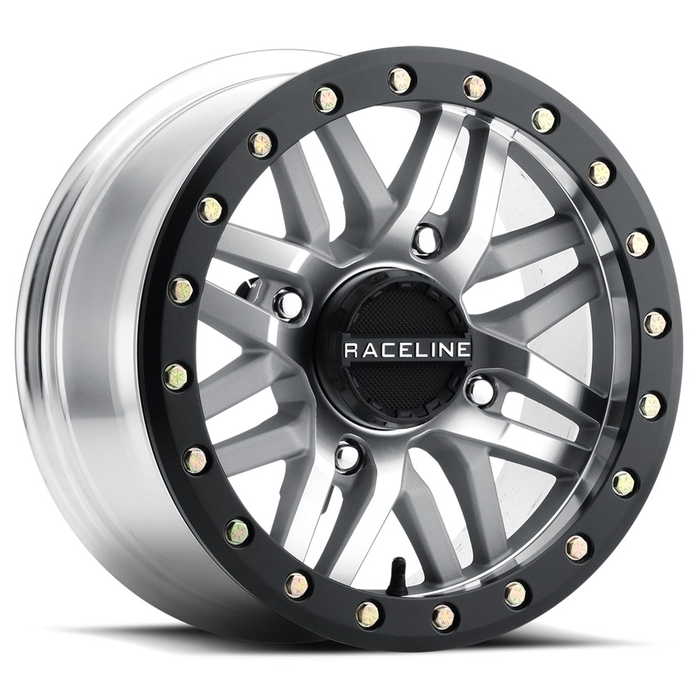 Ryno Beadlock Wheel 4/137 15X10 5+5 0MM Black Ring/Cast - Click Image to Close