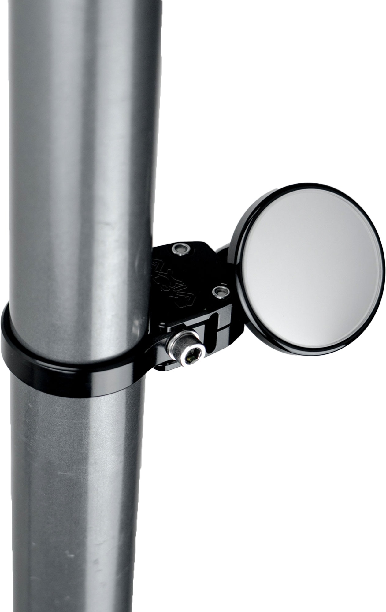Axia 2.0 Inch Racing Spot Mirror Black - 2.0" billet spot mirror, black, universal ATV/UTV - Click Image to Close