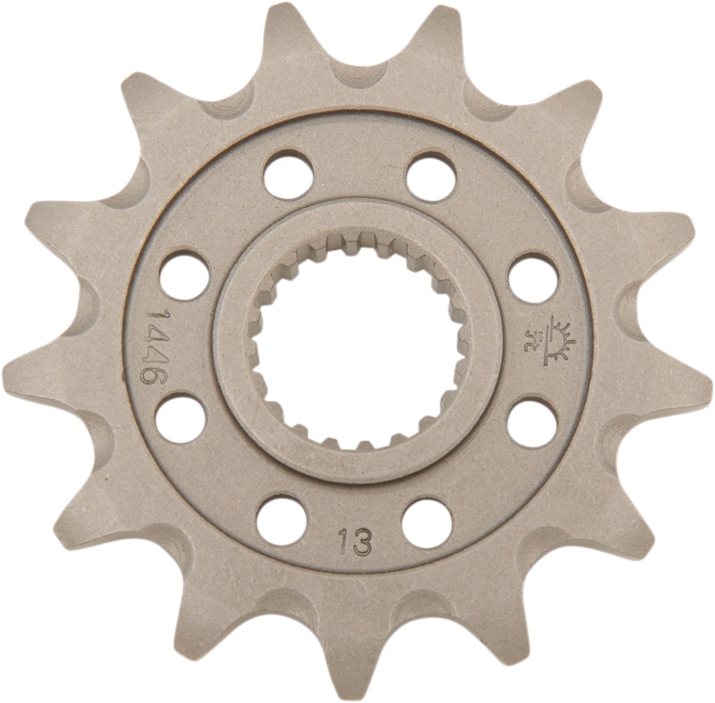 JT Front Steel 13T-520 Sprocket JTF1446.13SC For 06-23 Kawasaki KX250F/X - Click Image to Close