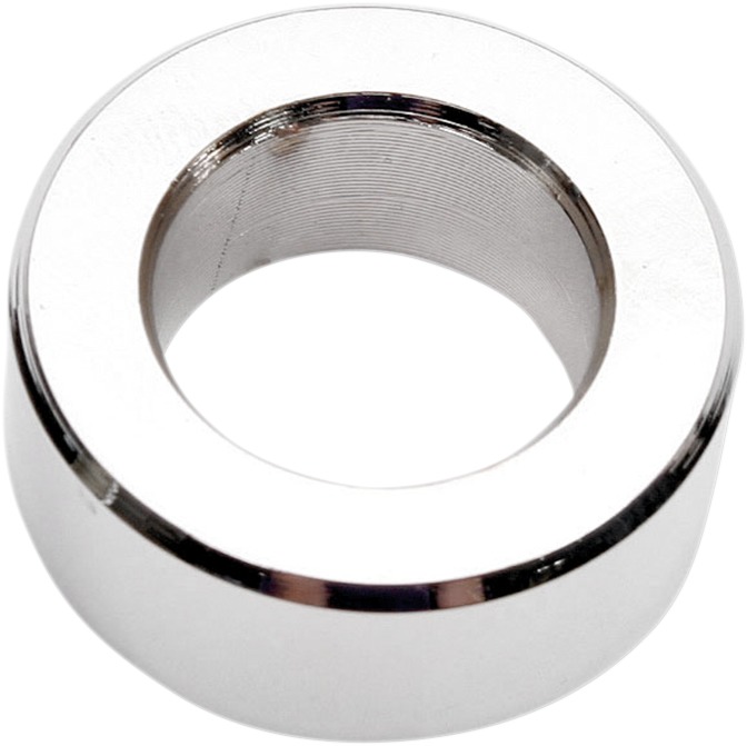 Drag Specialties Chrome Outer Axle Spacer .500" - Chrome axle spacer, 0.500" - Click Image to Close