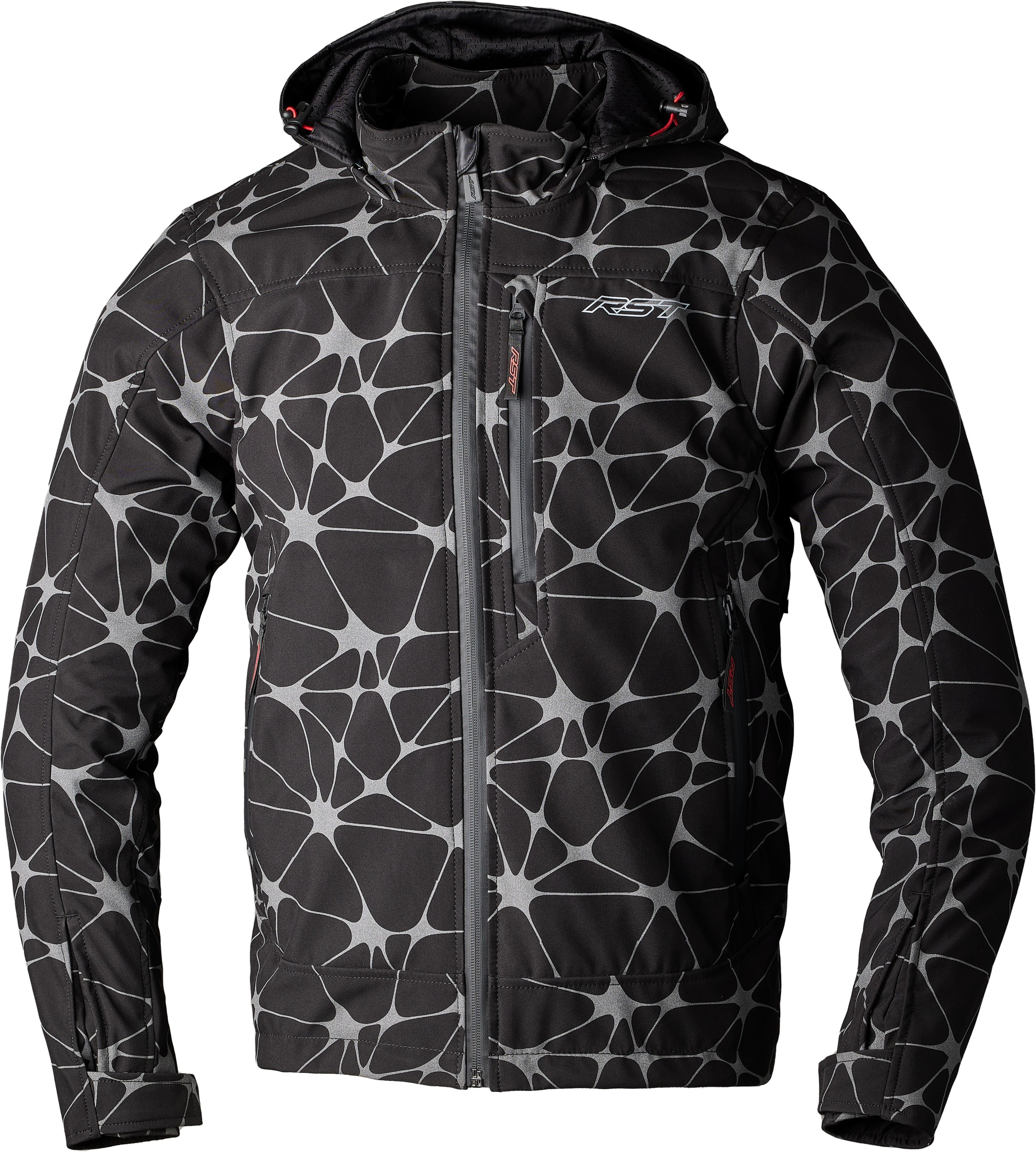 RST Havoc CE Jacket Black/Grey Textile Medium - Textile motorcycle jacket, Black/Grey, Medium - Click Image to Close