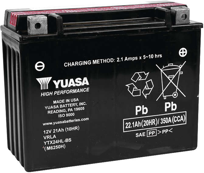 AGM Maintenance Free Battery YTX24HL-BS - Click Image to Close