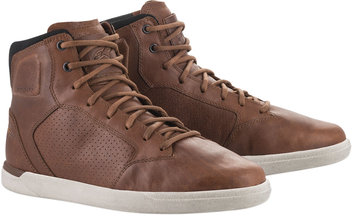 J-Cult Leather Street Riding Shoes Brown US 12 - Click Image to Close
