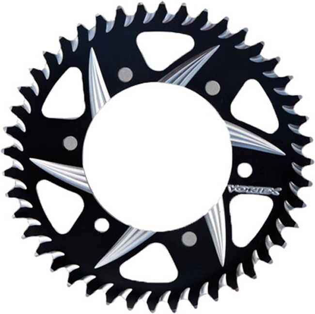 CAT5 Rear Aluminum Sprocket Black 40T 525 - For 02-12 Ducati 848-1000 - Click Image to Close