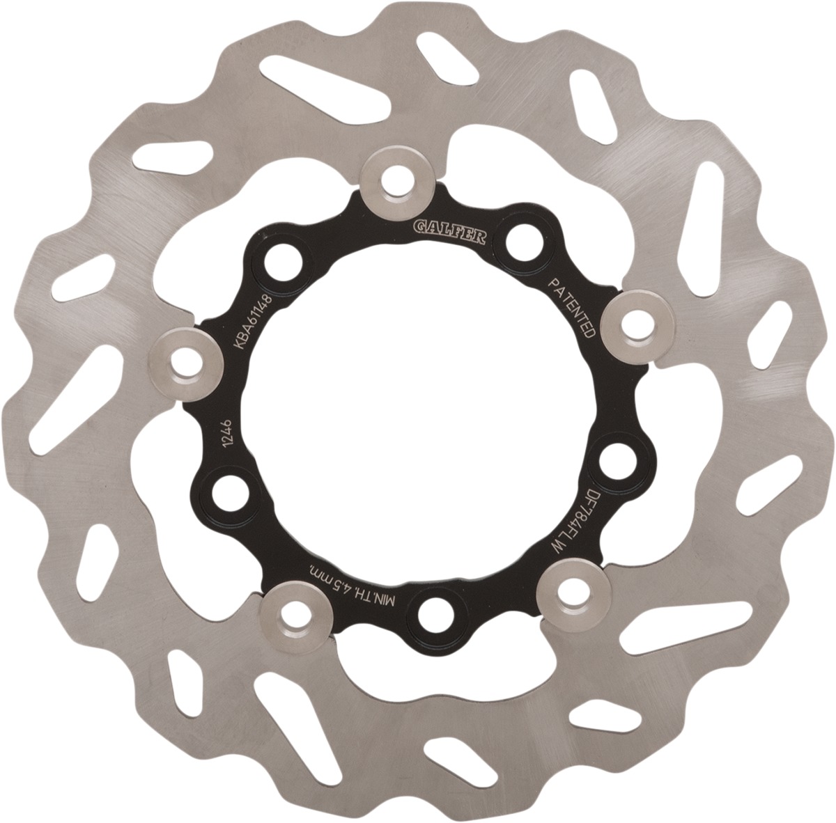 Floating Wave Rear Brake Rotor - For 08-15 KTM 1190 RC8/R - Click Image to Close