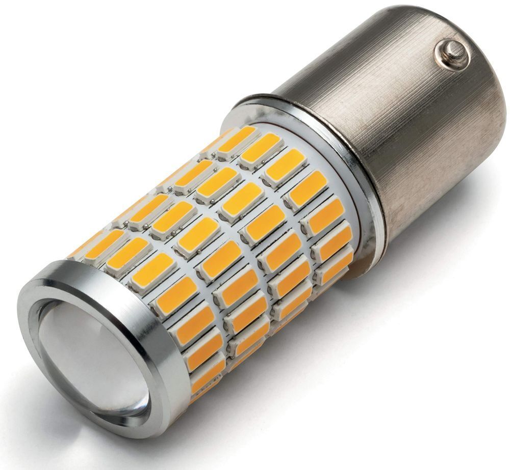 Kuryakyn LED Bulb 1156 Amber High-Intensity Replacement Bulb - Click Image to Close