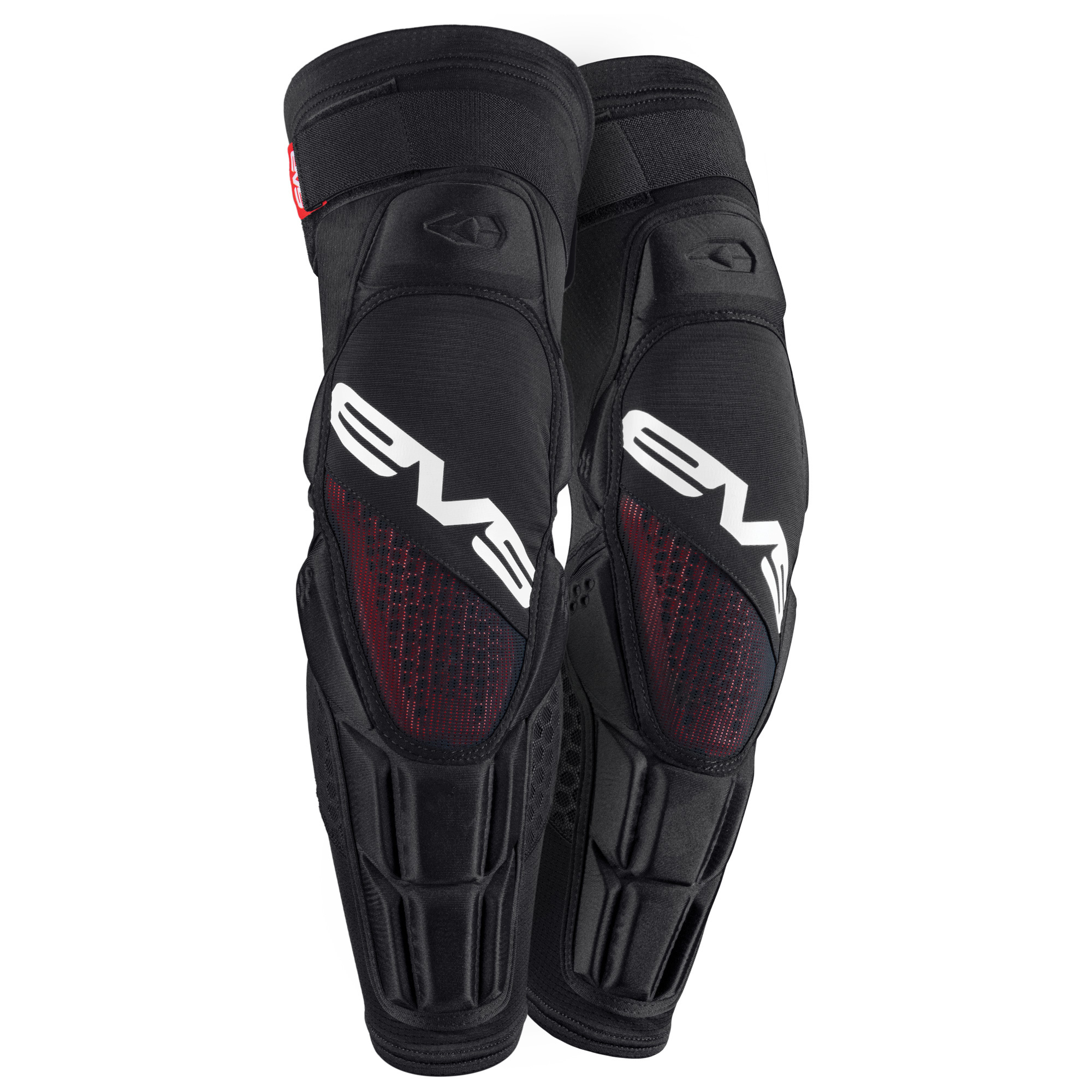 EVS Hex Pro Knee Shin Guard Black L/XL - Protective knee and shin guard, Large/XL, Black - Click Image to Close