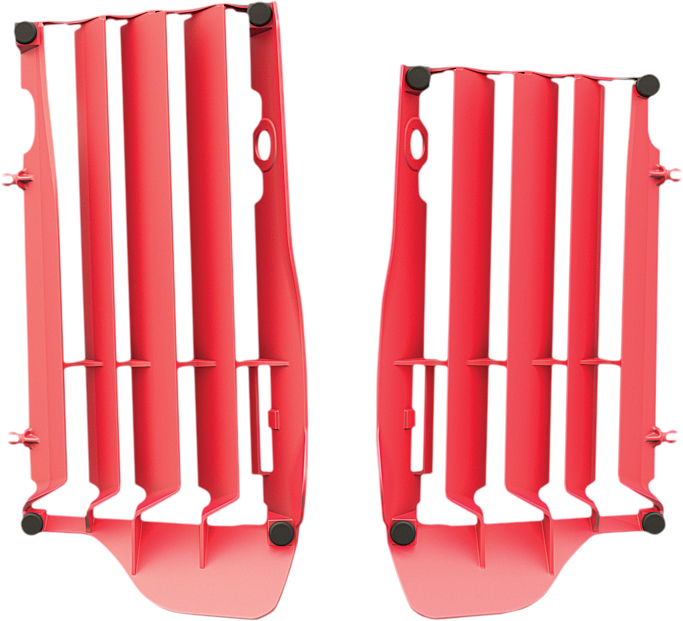 Radiator Louver Cover Red - For Honda 13-15 CRF450R - Click Image to Close