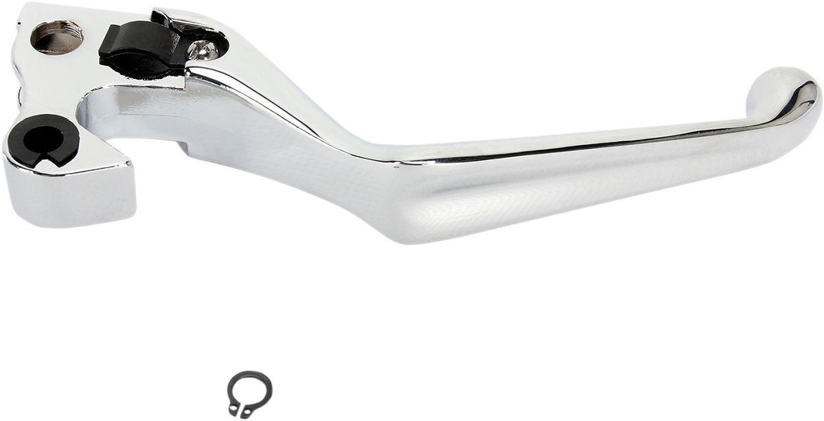 Drag Specialties Wide Blade Chrome Clutch Lever For Harley-Davidson - Chrome clutch lever For Harley-Davidson Sportster - Click Image to Close