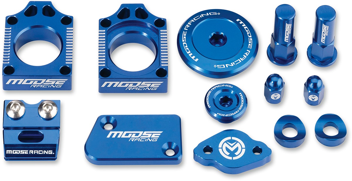 Moose Blue Bling Pack Fits 2010-2013 Yamaha YZ450F - Click Image to Close