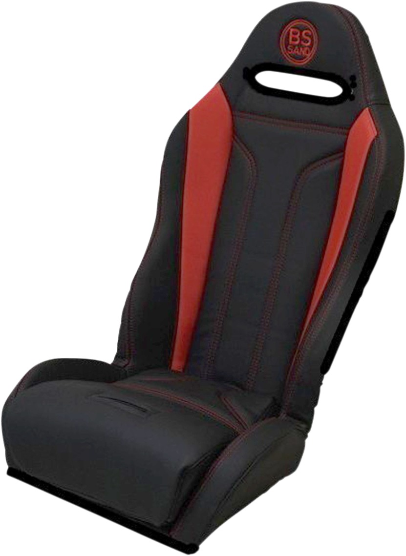 Performance Double T Seat Black/Red - For Polaris RZR 900 /XP Turbo - Click Image to Close