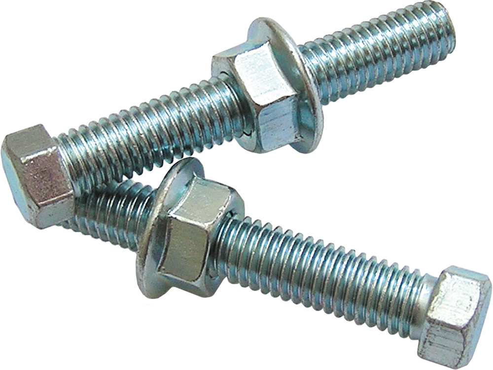 Axle Adjuster Bolts 8X52mm 10mm/12mm Heads - For Most Japanese Bikes - Click Image to Close