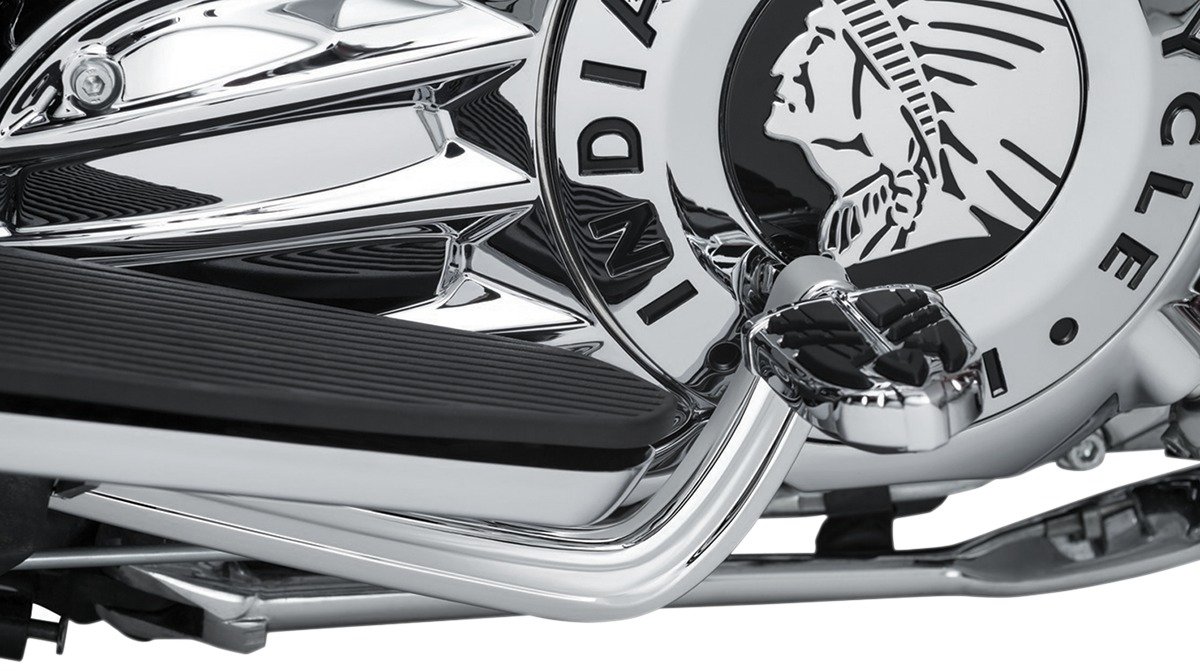Aluminum Heel Shift Lever Chrome - Click Image to Close
