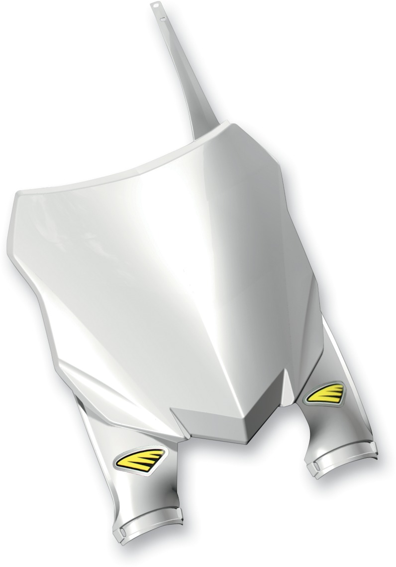 Cycra Stadium Number Plate White Fits Kawasaki KXF - Click Image to Close