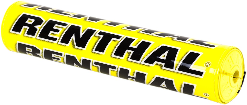 Renthal 10" SX Crossbar Pad Yellow/Yellow - Click Image to Close