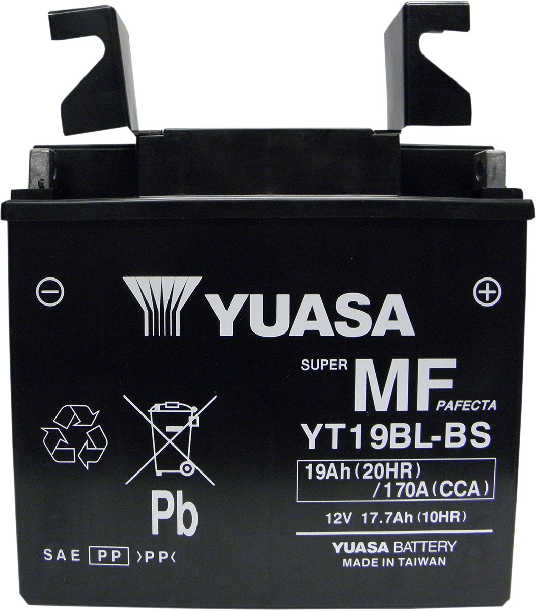 AGM Maintenance Free Battery YT19BL-BS - Click Image to Close