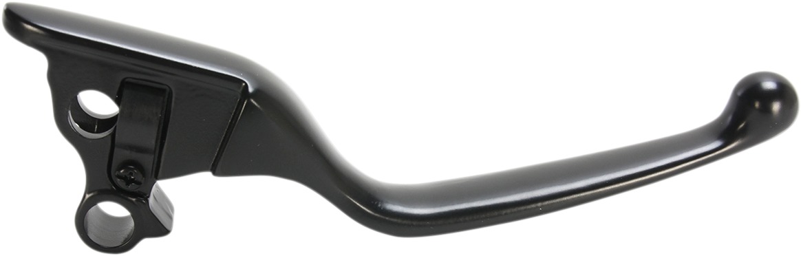 Drag Specialties Wide Blade Matte Black Clutch Lever For Harley-Davidson - Matte black clutch lever For Harley-Davidson models - Click Image to Close