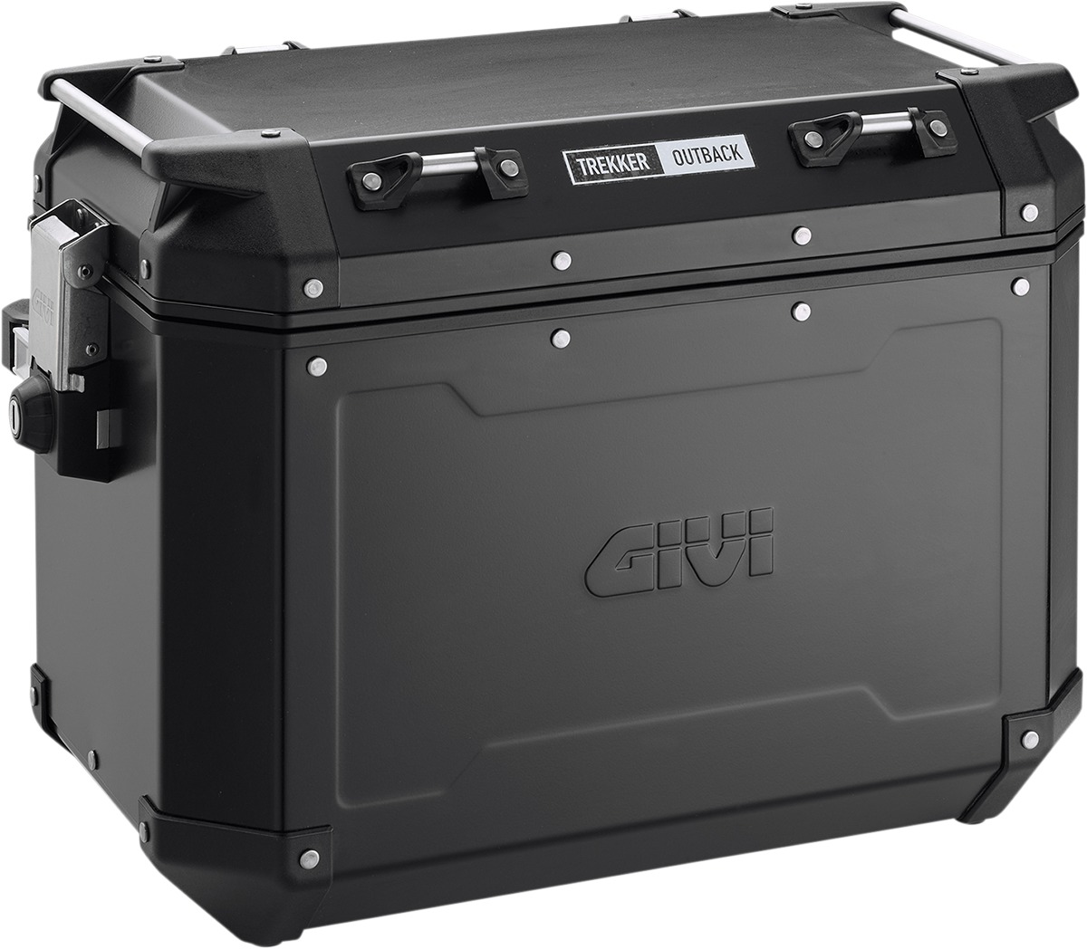 Outback Series Aluminum Side Cases - Outback 48Ltr Blk Side Case L - Click Image to Close