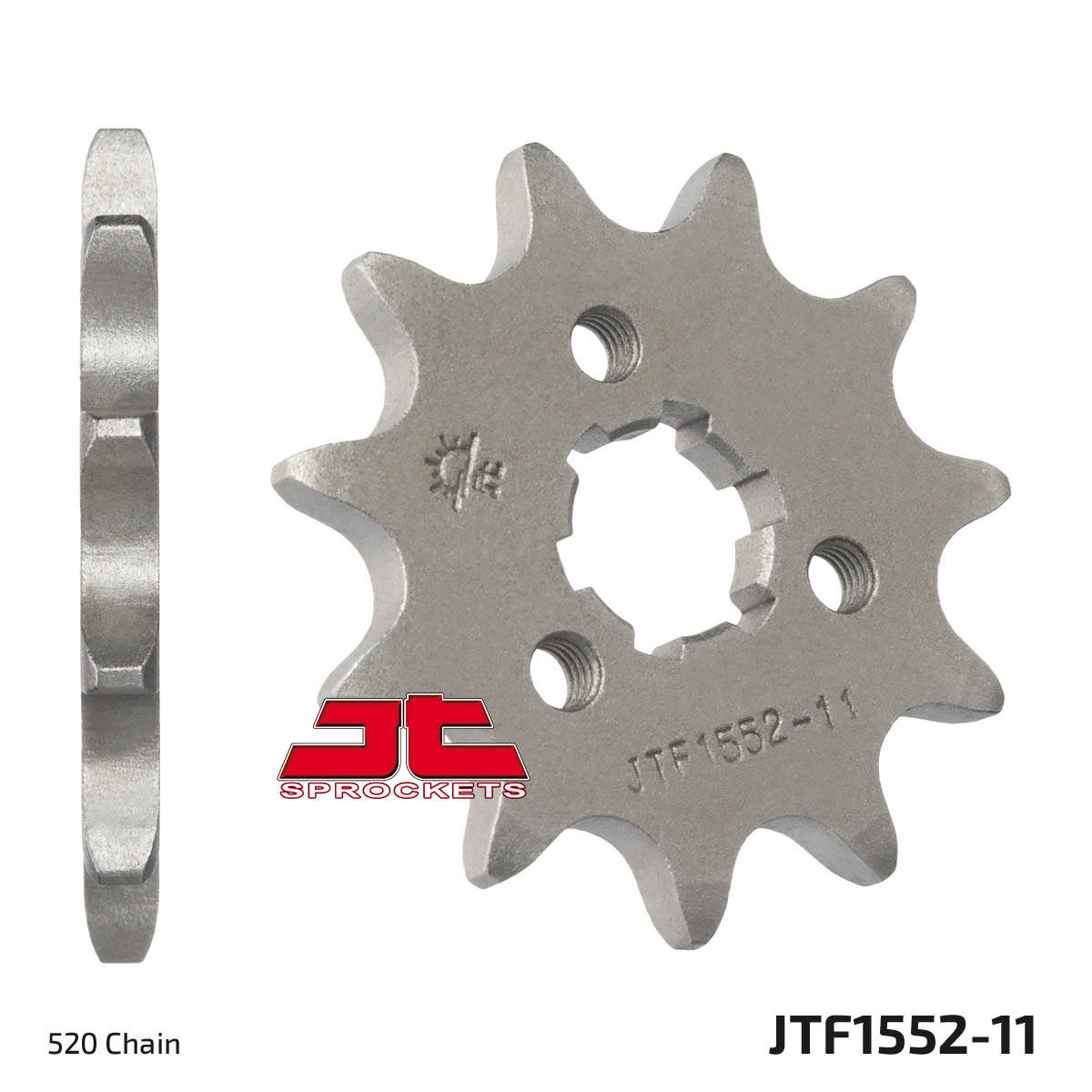 Steel Front Countershaft Sprocket - 11 Teeth - New JT! - Click Image to Close