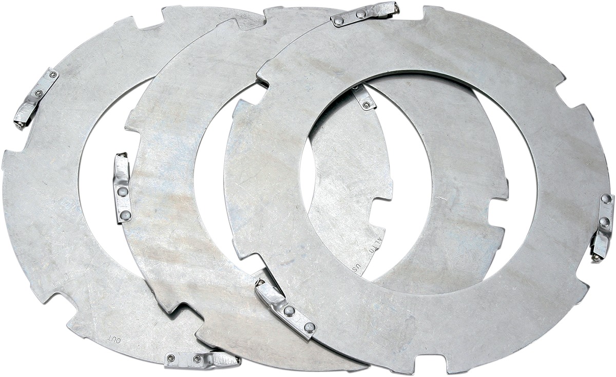 Alto Kolene Steel Plate Pack w/Anti Rattler Fits Big Twin 1941-1967 - Click Image to Close