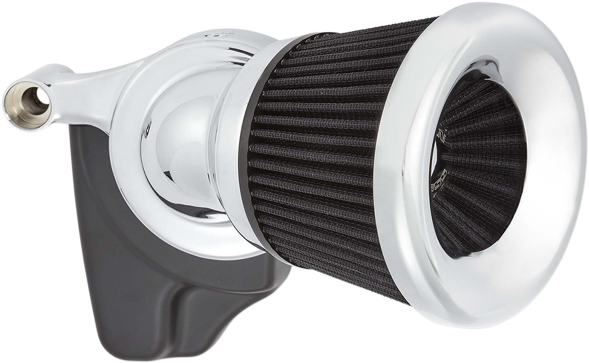 Arlen Ness Velocity 65 Deg. Air Cleaner Kit Chrome - Click Image to Close