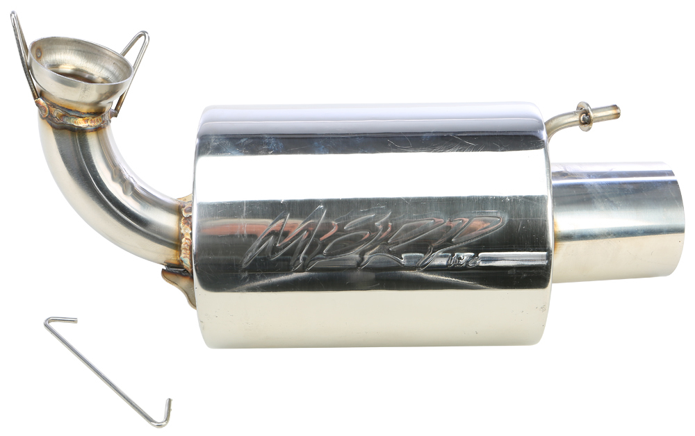 Performance Slip On Exhaust - For 10-12 Polaris Switchback Rush 600 - Click Image to Close