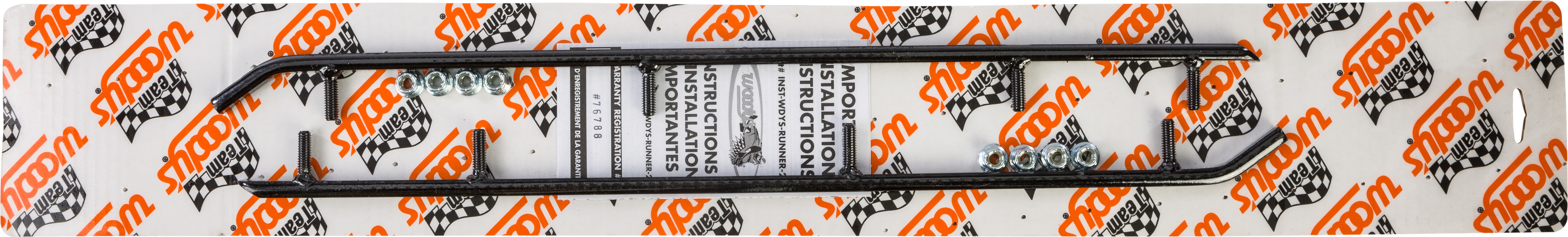 Woodys Standard Wear Bar Runners For Yamaha Snowmobiles - Fits select Yamaha snowmobiles, see list below - Click Image to Close