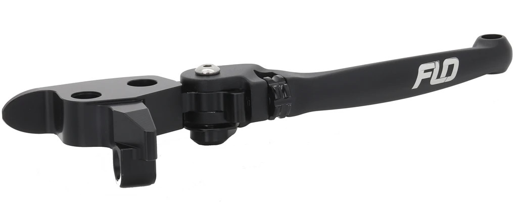FLO Motorsports MX Style Lever Set Black For 2015-2020 Harley Softail - Black adjustable lever set For 15-20 Harley Softail - Click Image to Close