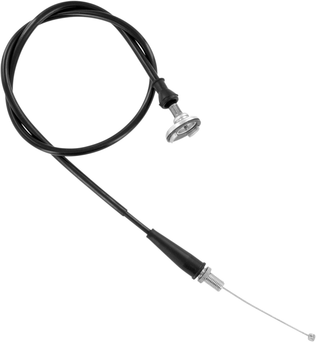 Black Vinyl Throttle Cable - Honda CRF80F XR80R - Click Image to Close