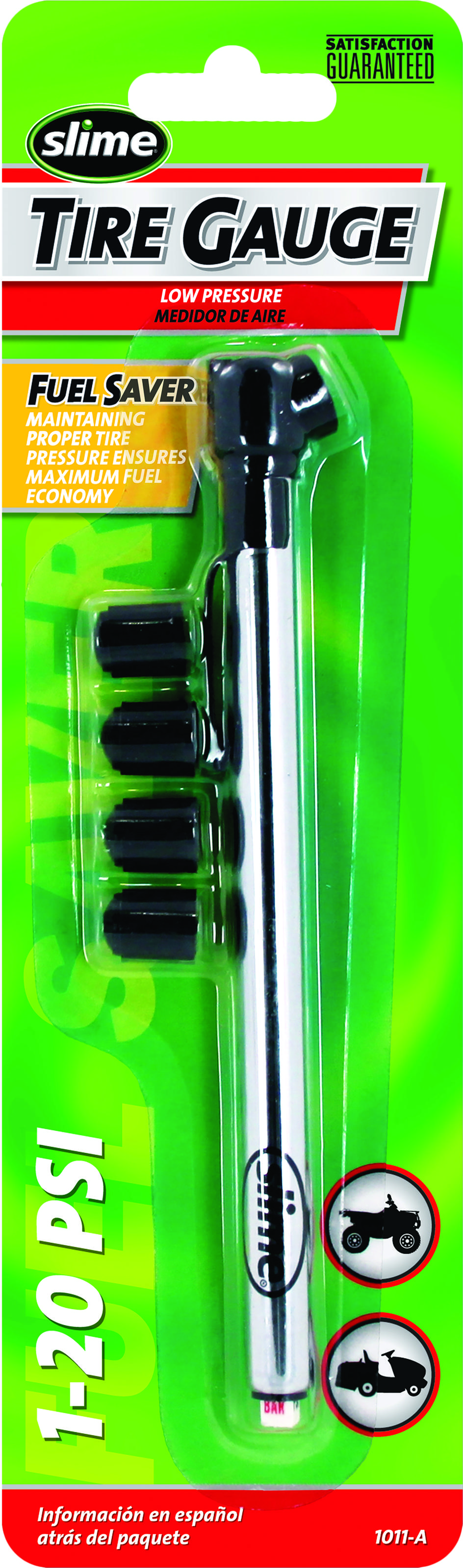 Slime Low Pressure Tire Gauge 1-20 PSI - Click Image to Close
