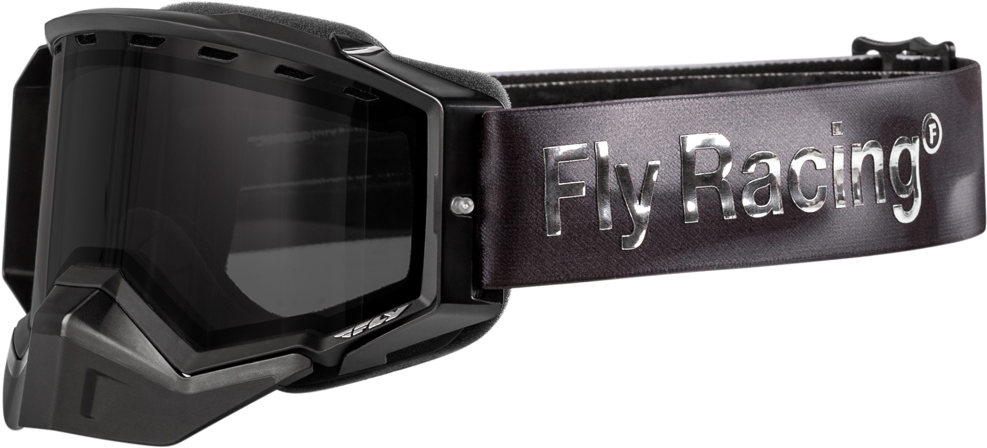 Fly Racing Zone Elite Snow Goggle Legacy with Polarized Smoke Lens - Snow goggle with polarized smoke lens by Fly Racing - Click Image to Close