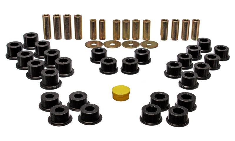 Black Rear Control Arm Bushing Set Fits 90-97 Mazda Miata - Click Image to Close