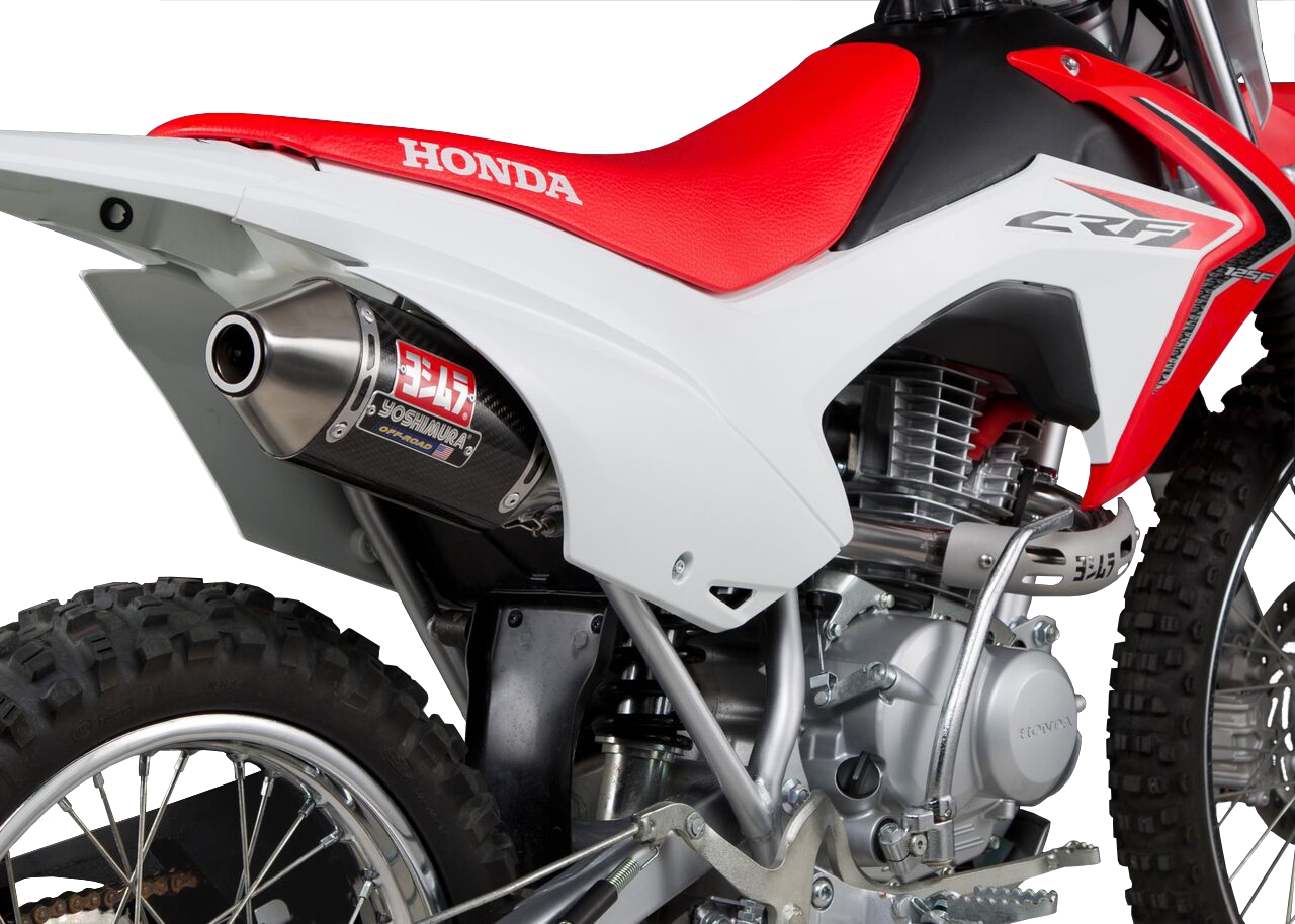 Enduro RS2 Carbon Fiber Stainless Steel Full Exhaust - For 14-18 Honda CRF125F/FB - Click Image to Close