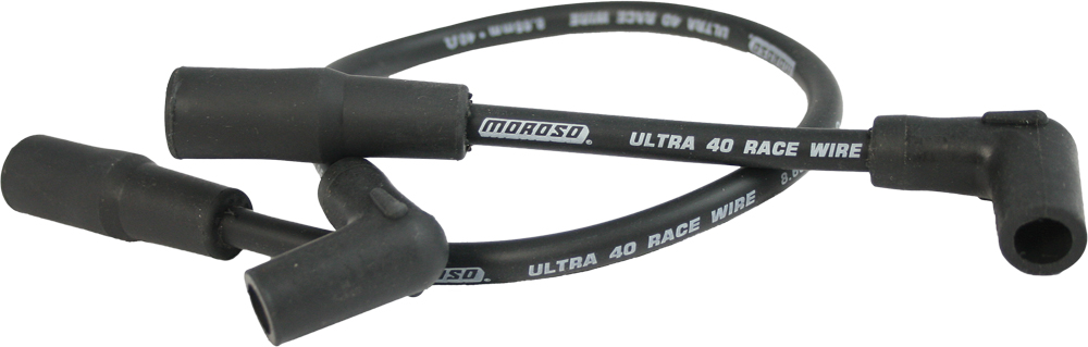 High Performance Ultra 40 Ignition Wire Set - Black - For 99-08 Twin Cam - Click Image to Close