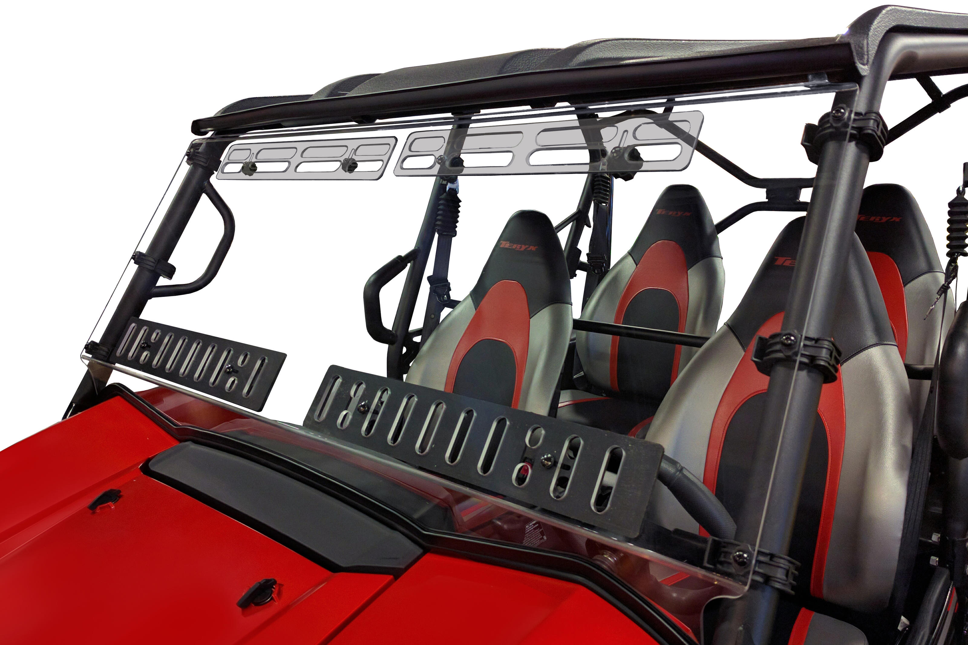 Full Windshield Multi-Vent - For 16-17 Kawasaki 800 Teryx - Click Image to Close