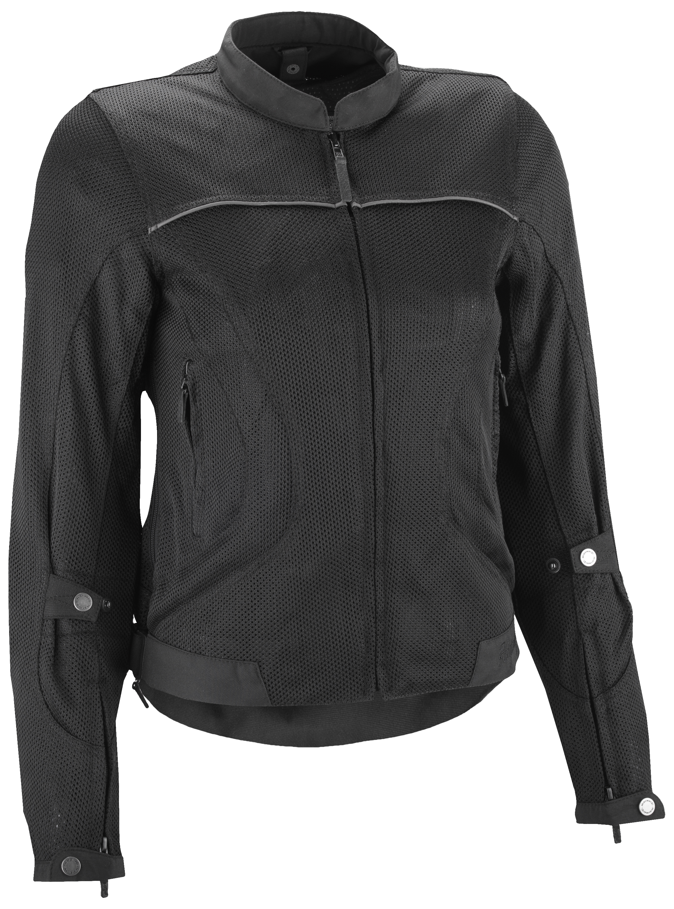 Women's Aira Mesh Riding Jacket Black 3X-Large - Click Image to Close