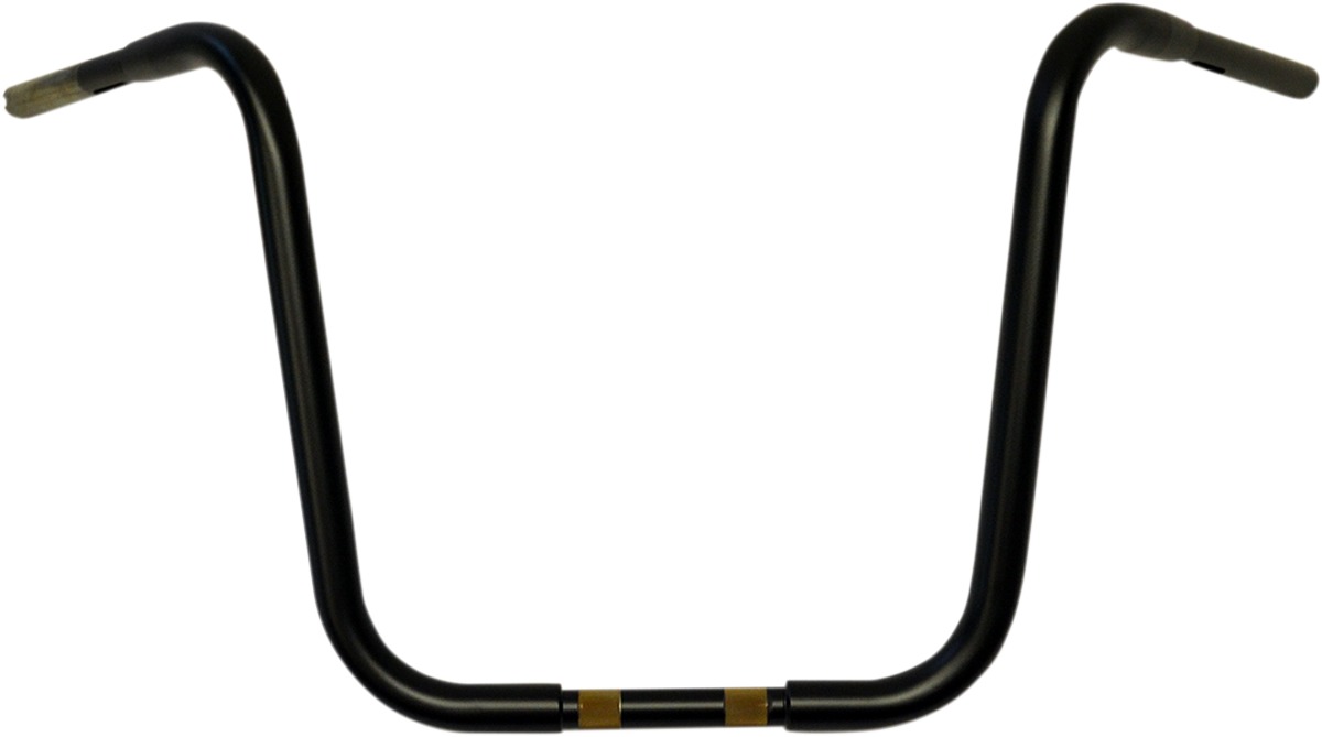 Drag Specialties 1-1/4 in Buffalo Touring Handlebar Black 16in For Harley - Black 16in handlebar For Harley Touring models - Click Image to Close