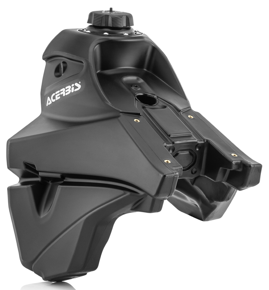 Large Capacity Fuel Tank -Black 3.0 gal - 16-18 125/150 SX & 17-19 150-300 XCW - Click Image to Close