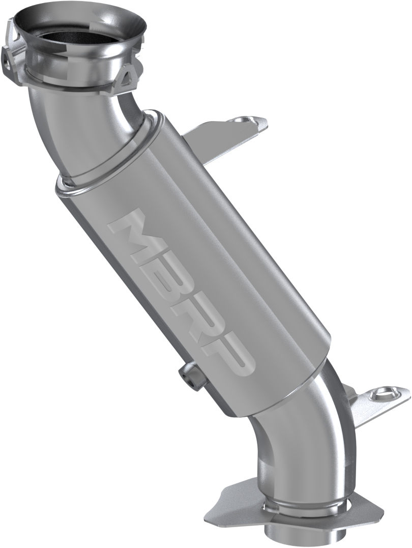 MBRP Race Muffler Stainless Steel Silver Fits 20-21 Ski-Doo Summit 850 Turbo - Click Image to Close