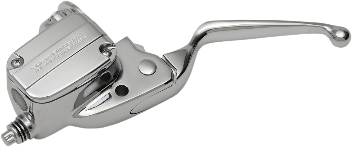 Drag Specialties Hydraulic Clutch Master Cylinder Chrome For Harley Touring - Click Image to Close