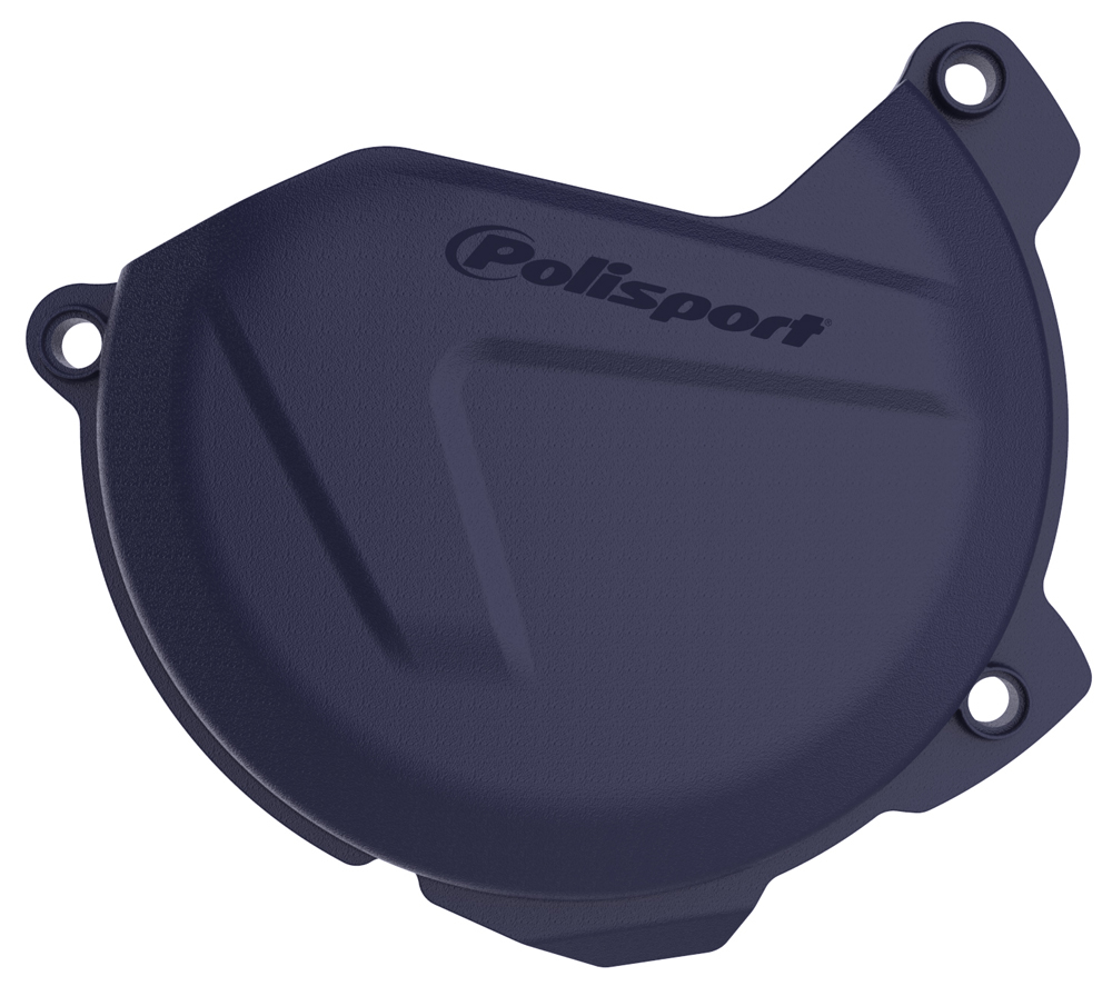 Clutch Cover Protector Blue - 14-16 Husqvarna FC/FE 250/350 - Click Image to Close