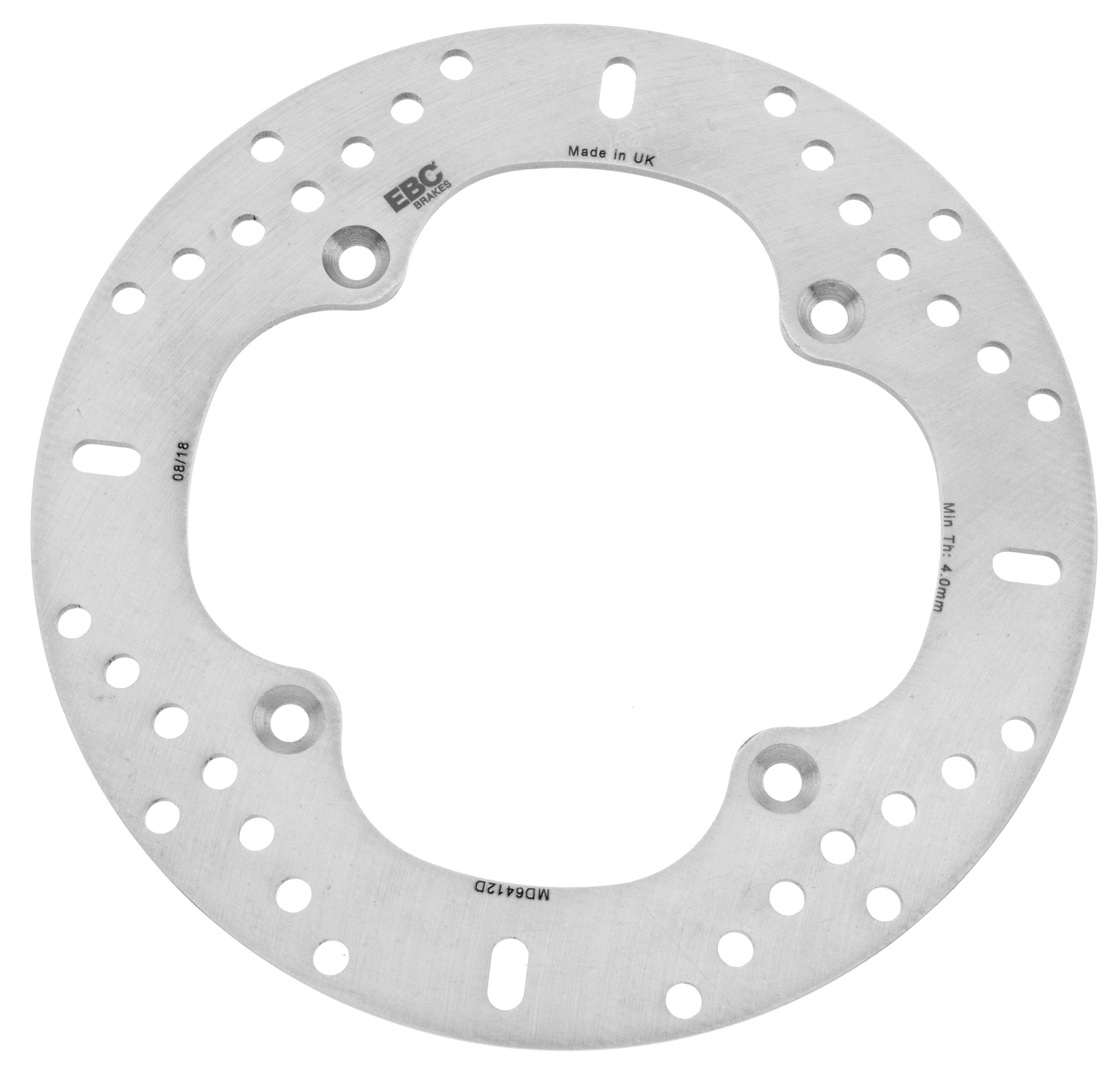 EBC Rear Brake Rotor Stainless Steel Fits 2017+ Can-Am Maverick X3 - Click Image to Close