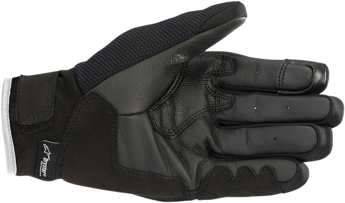 Women's S-Max Drystar Street Riding Gloves Black/White X-Large - Click Image to Close