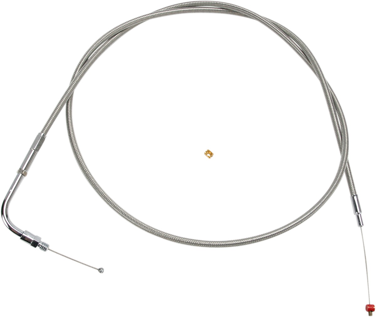 Barnett Clear Coat Throttle Cable SS +6 - Click Image to Close