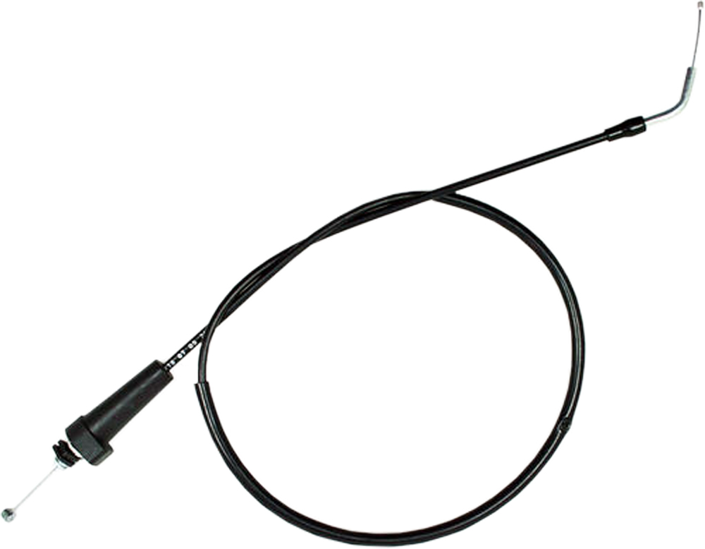 Black Vinyl Throttle Cable - Suzuki LT160E LTF160 Quadrunner - Click Image to Close