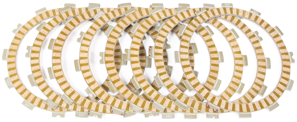 Clutch Friction Plates - For 13-16 Suzuki RMZ250 - Click Image to Close