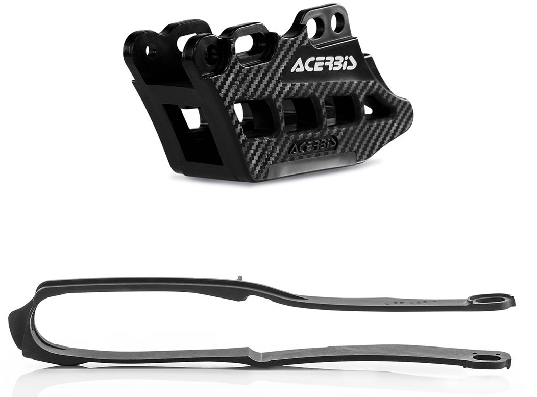 Chain Guide & Swingarm Slider Kit V 2.0 - - Black - For 17-20 Honda CRF250R CRF450R/RX - Click Image to Close
