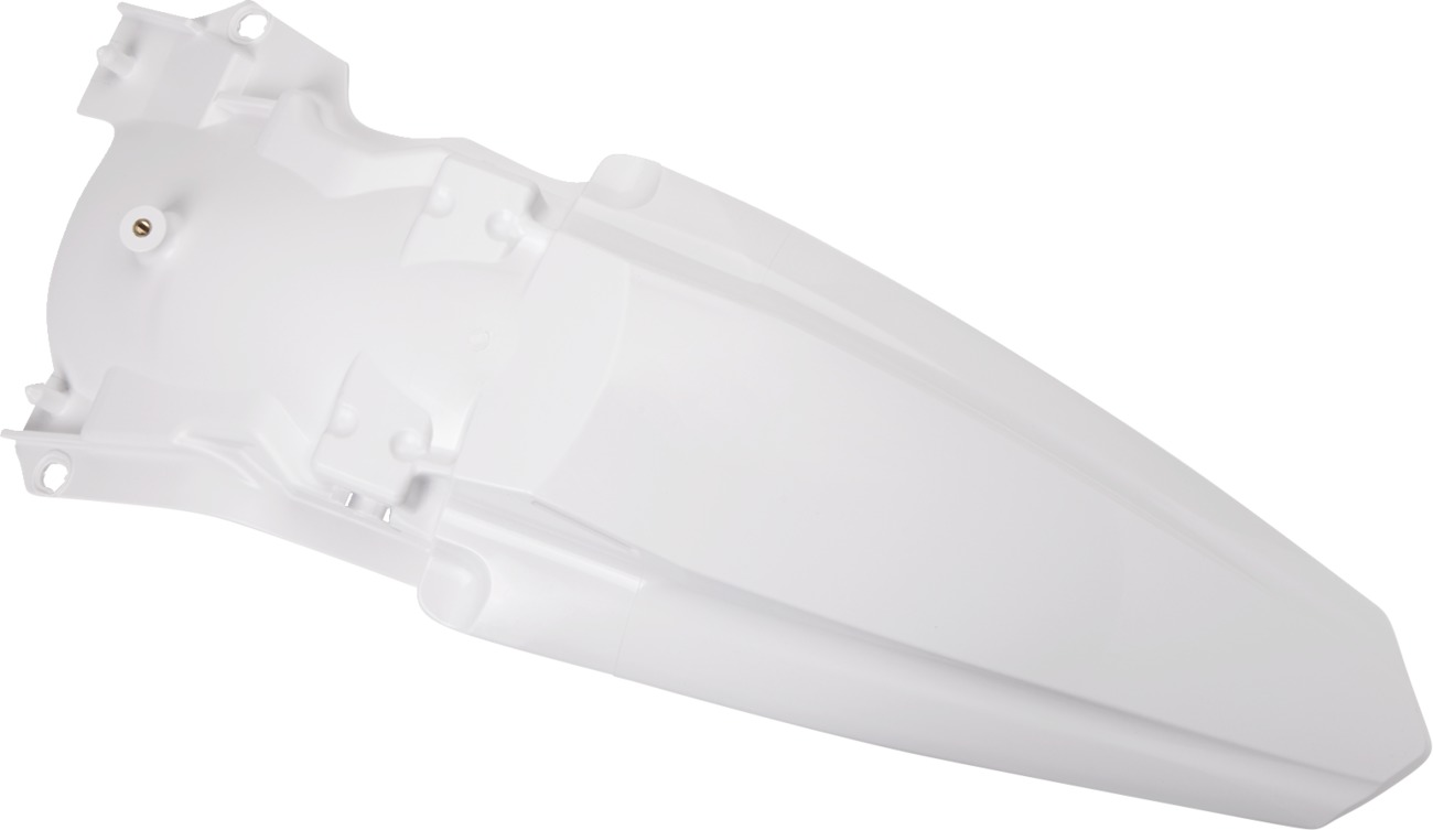 Cycra Powerflow Rear Fender White Fits 21-23 Kawasaki KX250F - Click Image to Close