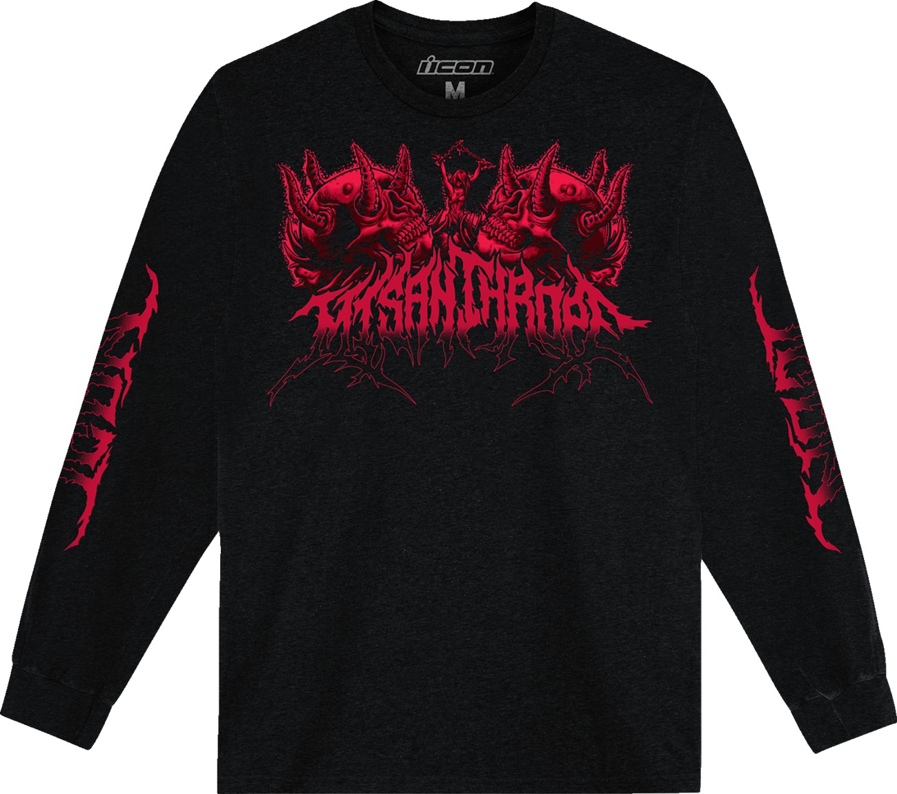 ICON Misanthrope Long-Sleeve T-Shirt Small - Click Image to Close